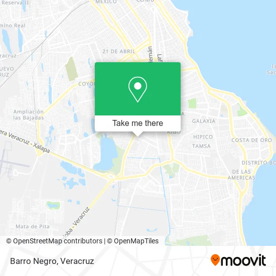 Barro Negro map