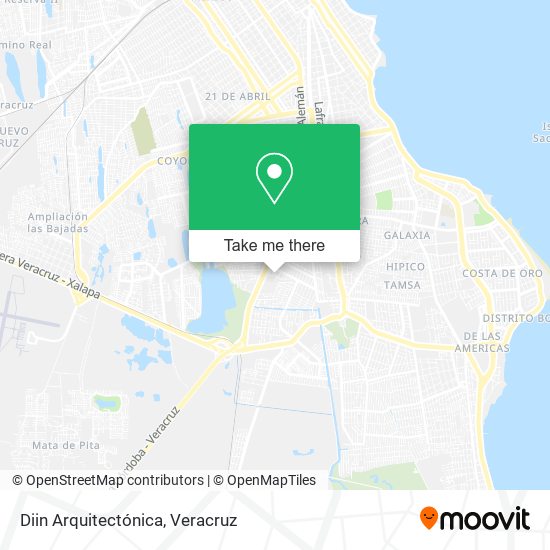 Diin Arquitectónica map