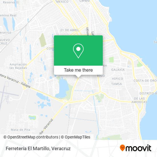 Ferretería El Martillo map