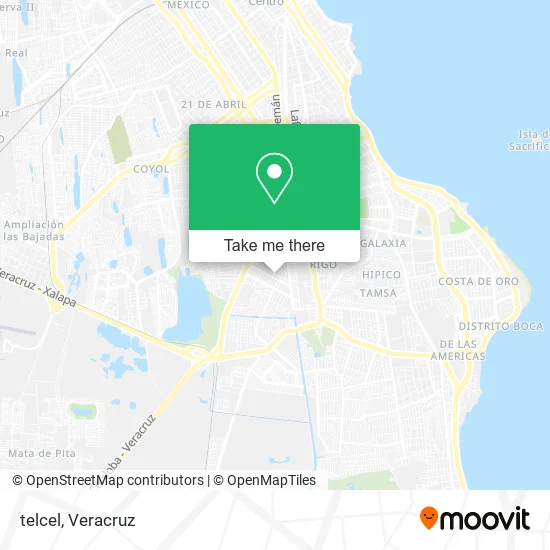 Mapa de telcel