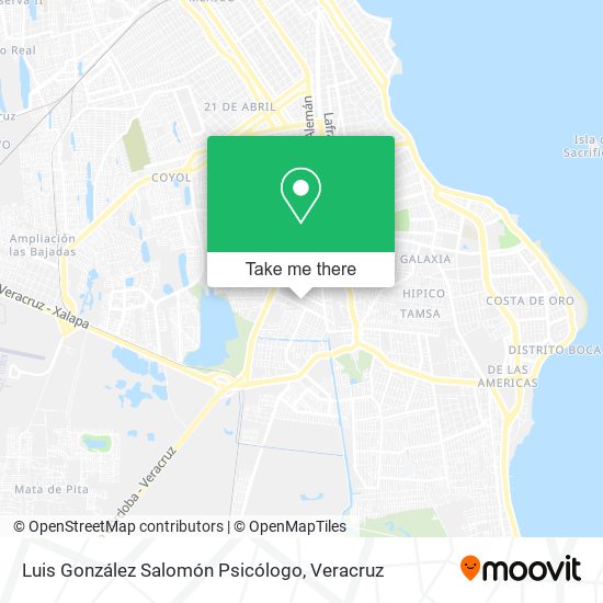Luis González Salomón Psicólogo map