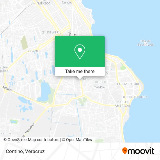 Contino map