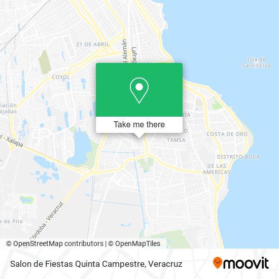Salon de Fiestas Quinta Campestre map