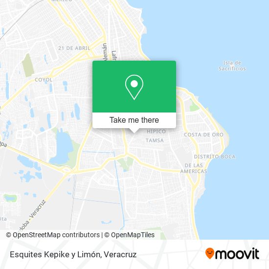 Esquites Kepike y Limón map