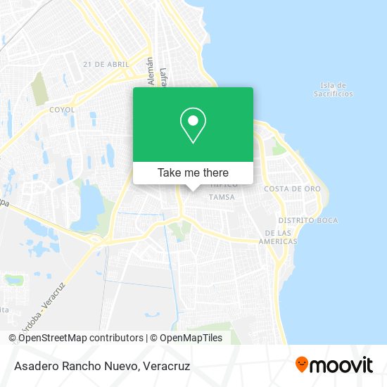 Mapa de Asadero Rancho Nuevo