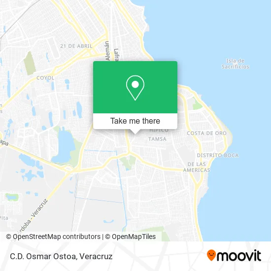C.D. Osmar Ostoa map