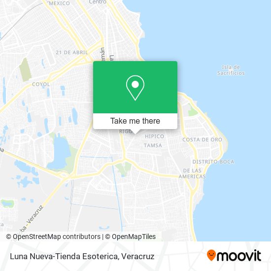 Luna Nueva-Tienda Esoterica map