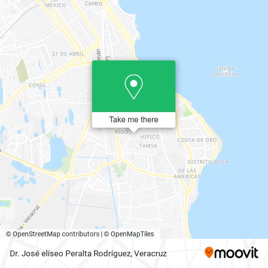 Dr. José elíseo Peralta Rodríguez map