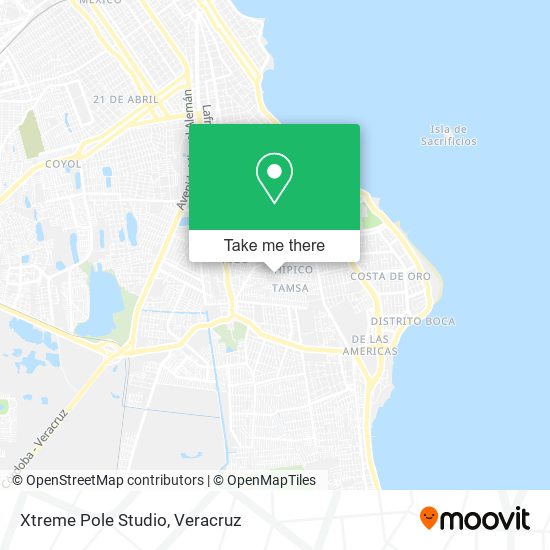 Mapa de Xtreme Pole Studio