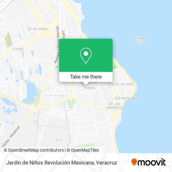 Jardín de Niños Revolución Mexicana map