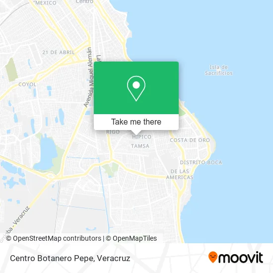Centro Botanero Pepe map