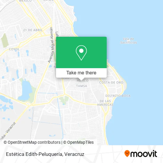 Estética Edith-Peluquería map