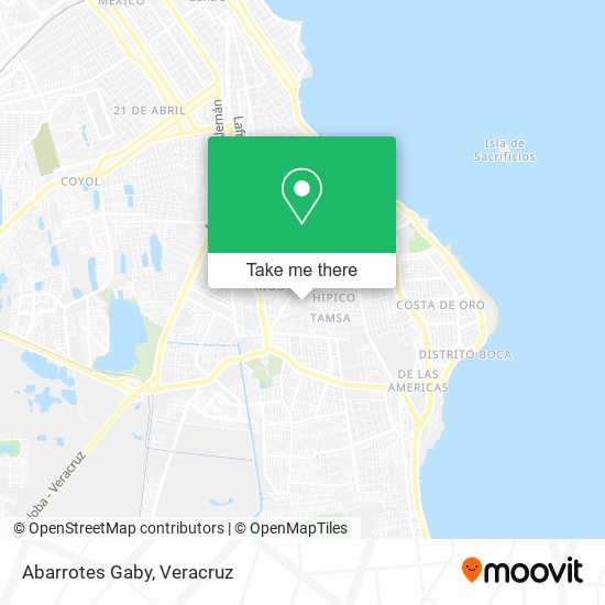 Mapa de Abarrotes Gaby