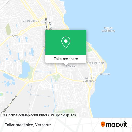 Mapa de Taller mecánico