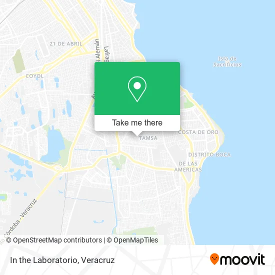 In the Laboratorio map