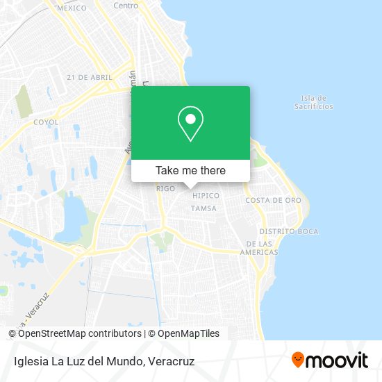Iglesia La Luz del Mundo map
