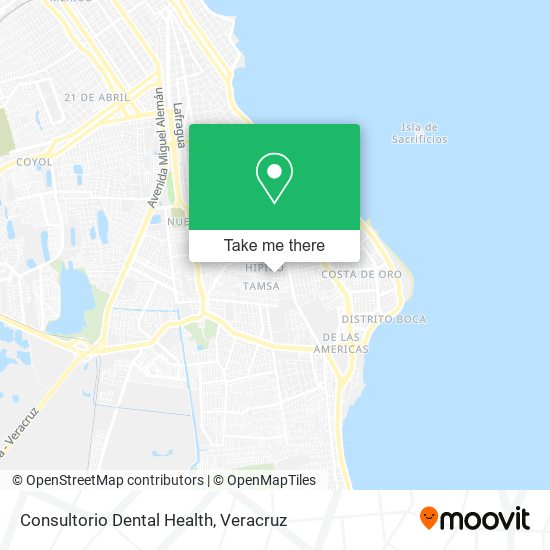 Mapa de Consultorio Dental Health