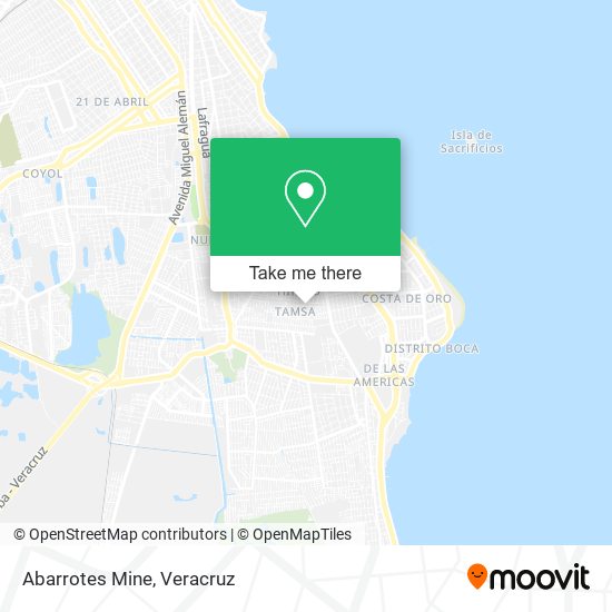 Mapa de Abarrotes Mine