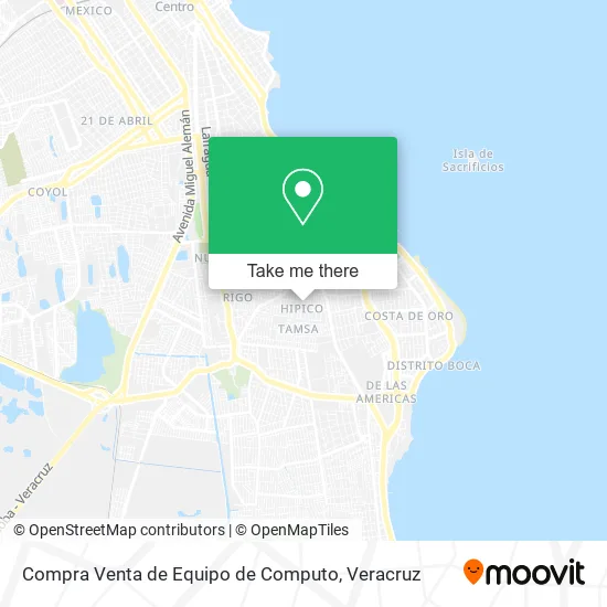 Mapa de Compra Venta de Equipo de Computo