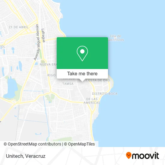 Unitech map