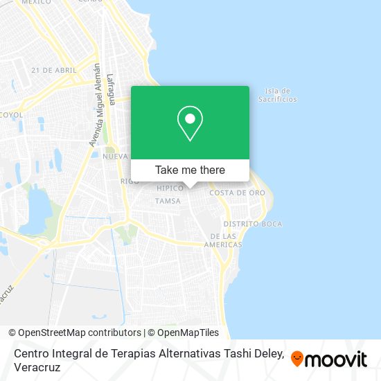 Centro Integral de Terapias Alternativas Tashi Deley map
