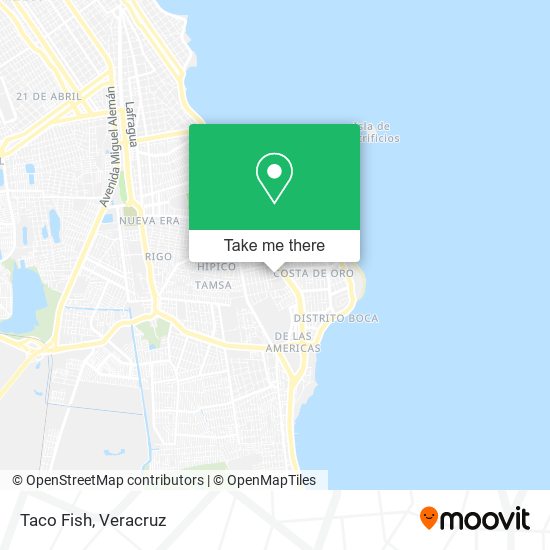 Mapa de Taco Fish