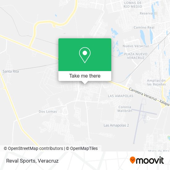 Mapa de Reval Sports