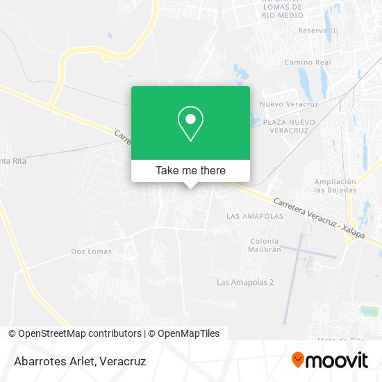 Abarrotes Arlet map