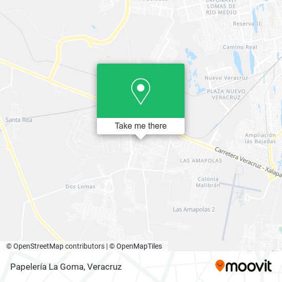 Papelería La Goma map