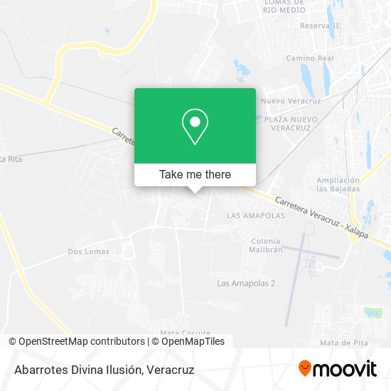 Abarrotes Divina Ilusión map
