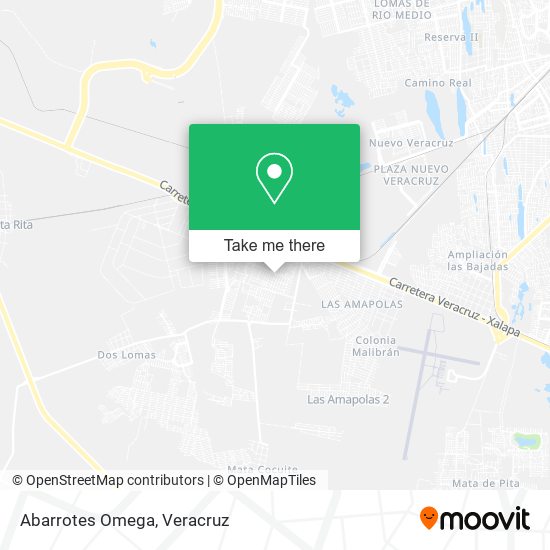Mapa de Abarrotes Omega