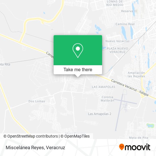 Miscelánea Reyes map