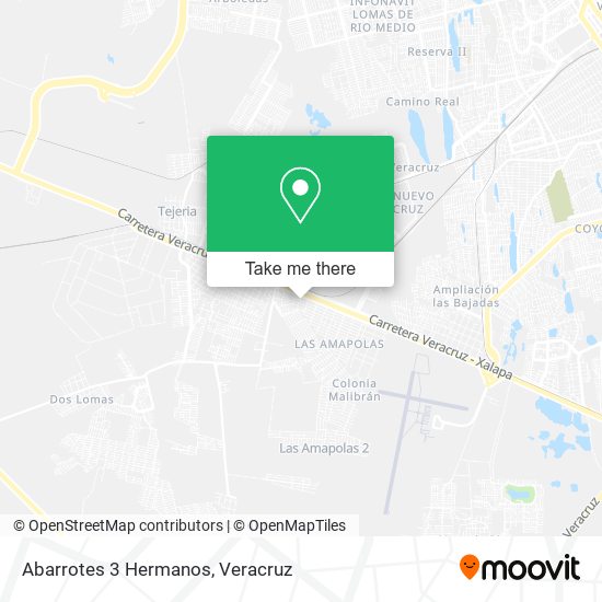 Mapa de Abarrotes 3 Hermanos