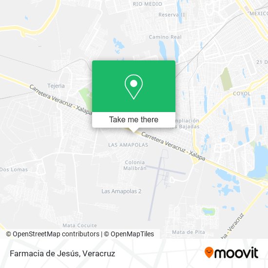 Farmacia de Jesús map