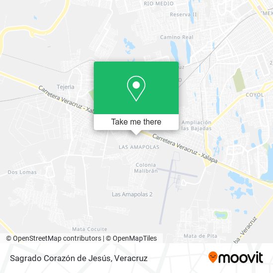 Sagrado Corazón de Jesús map