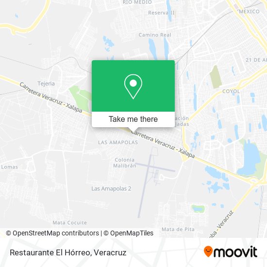 Restaurante El Hórreo map
