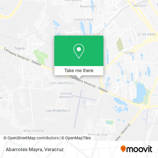 Mapa de Abarrotes Mayra