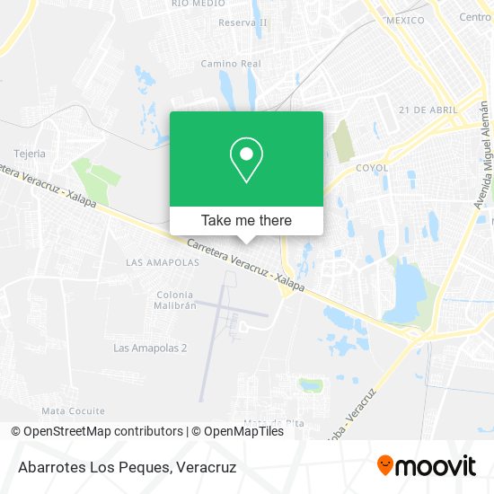 Mapa de Abarrotes Los Peques