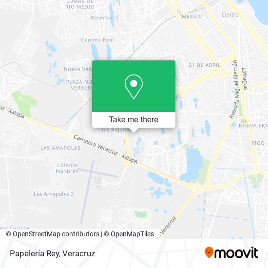 Mapa de Papelería Rey