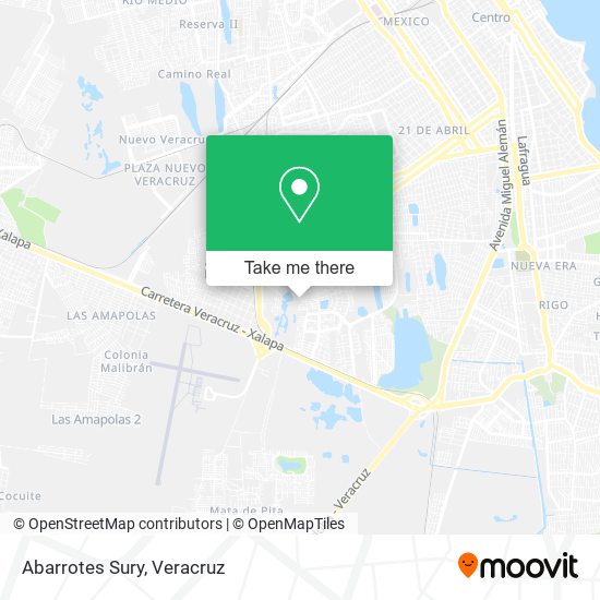 Mapa de Abarrotes Sury