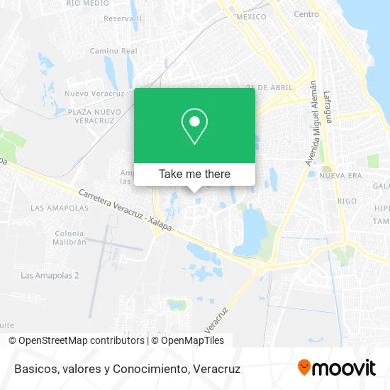 Basicos, valores y Conocimiento map