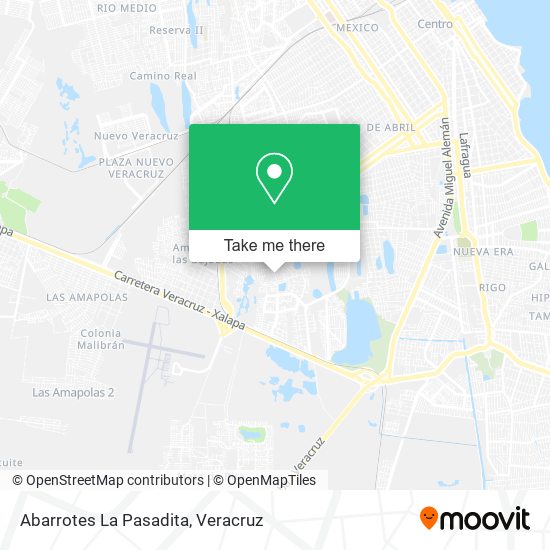 Abarrotes La Pasadita map