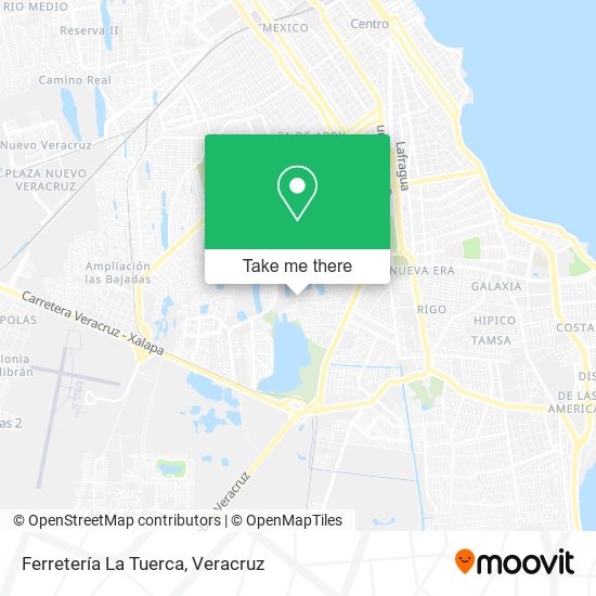 Ferretería La Tuerca map