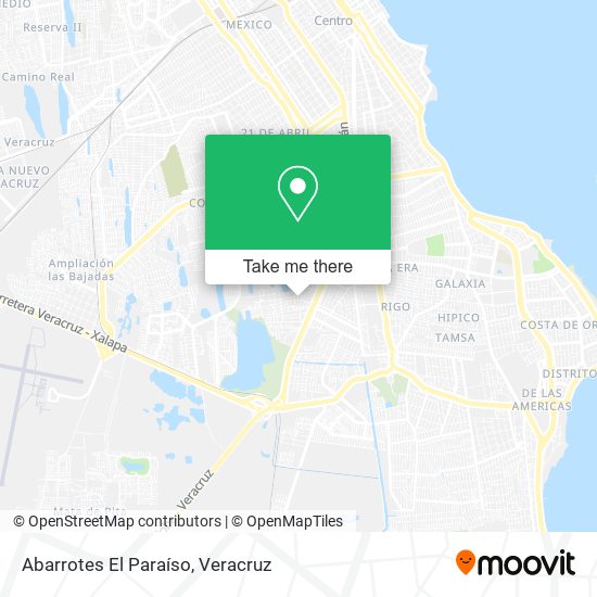 Abarrotes El Paraíso map