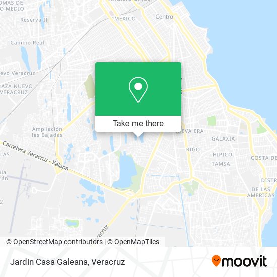 Jardín Casa Galeana map