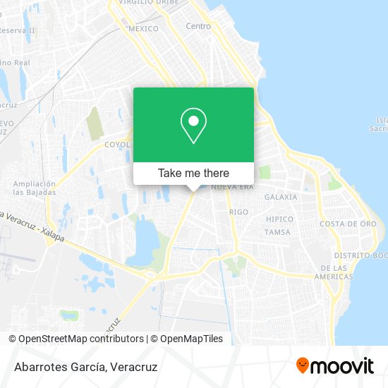 Abarrotes García map
