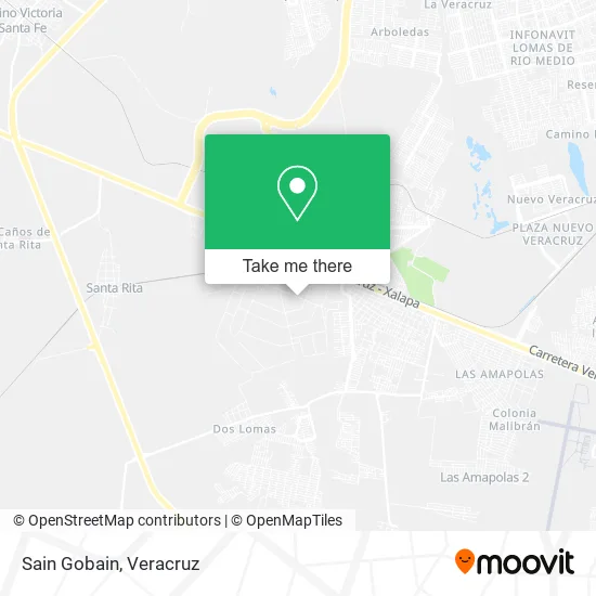 Sain Gobain map