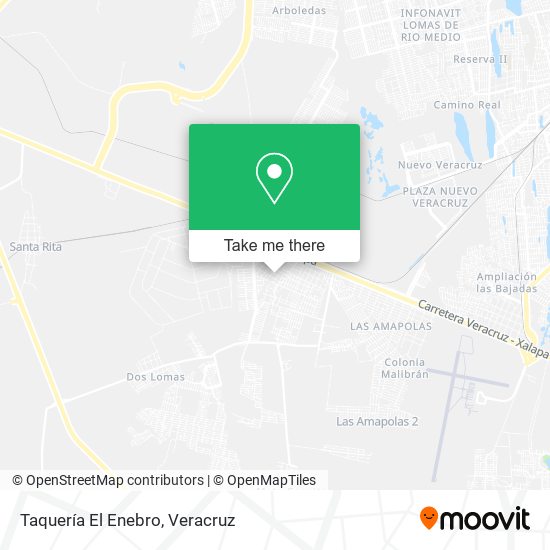 Taquería El Enebro map