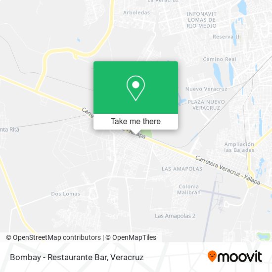 Bombay - Restaurante Bar map