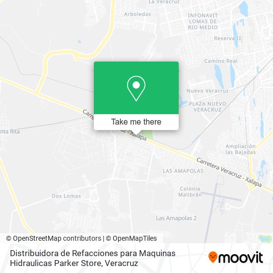 Distribuidora de Refacciones para Maquinas Hidraulicas Parker Store map